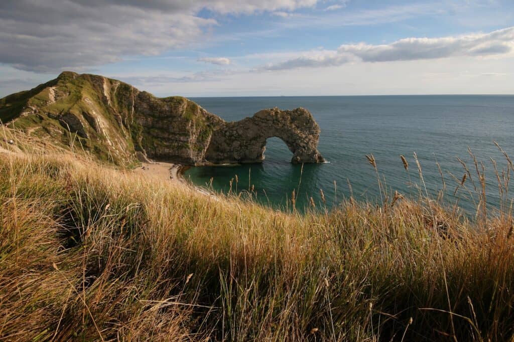 Durdle Door in Jurassic Coast