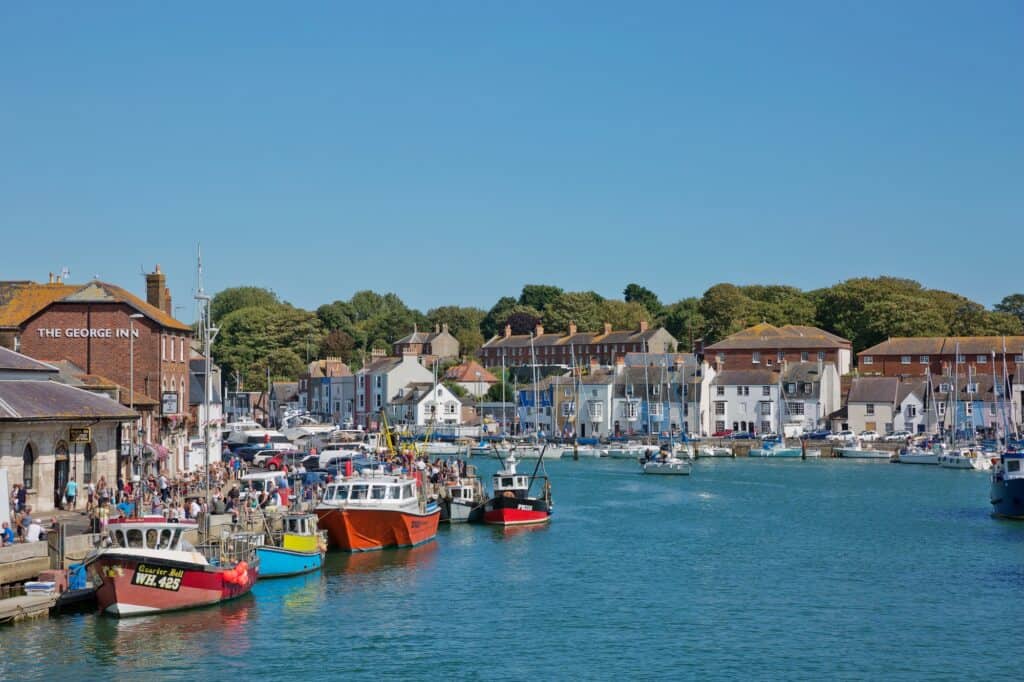 The bay of Weymouth in the concept of best areas to move to in Weymouth.